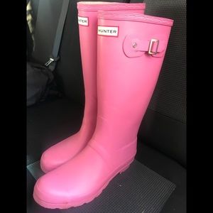 Hunter boots tall